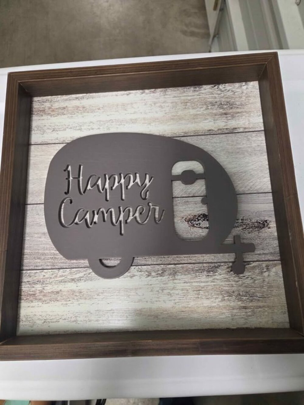 Happy Camper Wall Decor